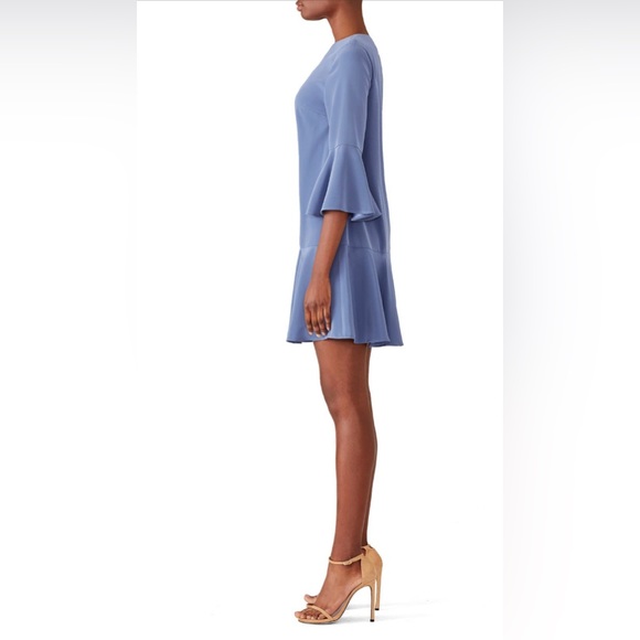 Slate & Willow Blue Trapeze Dress, Size 6 - Picture 3 of 8